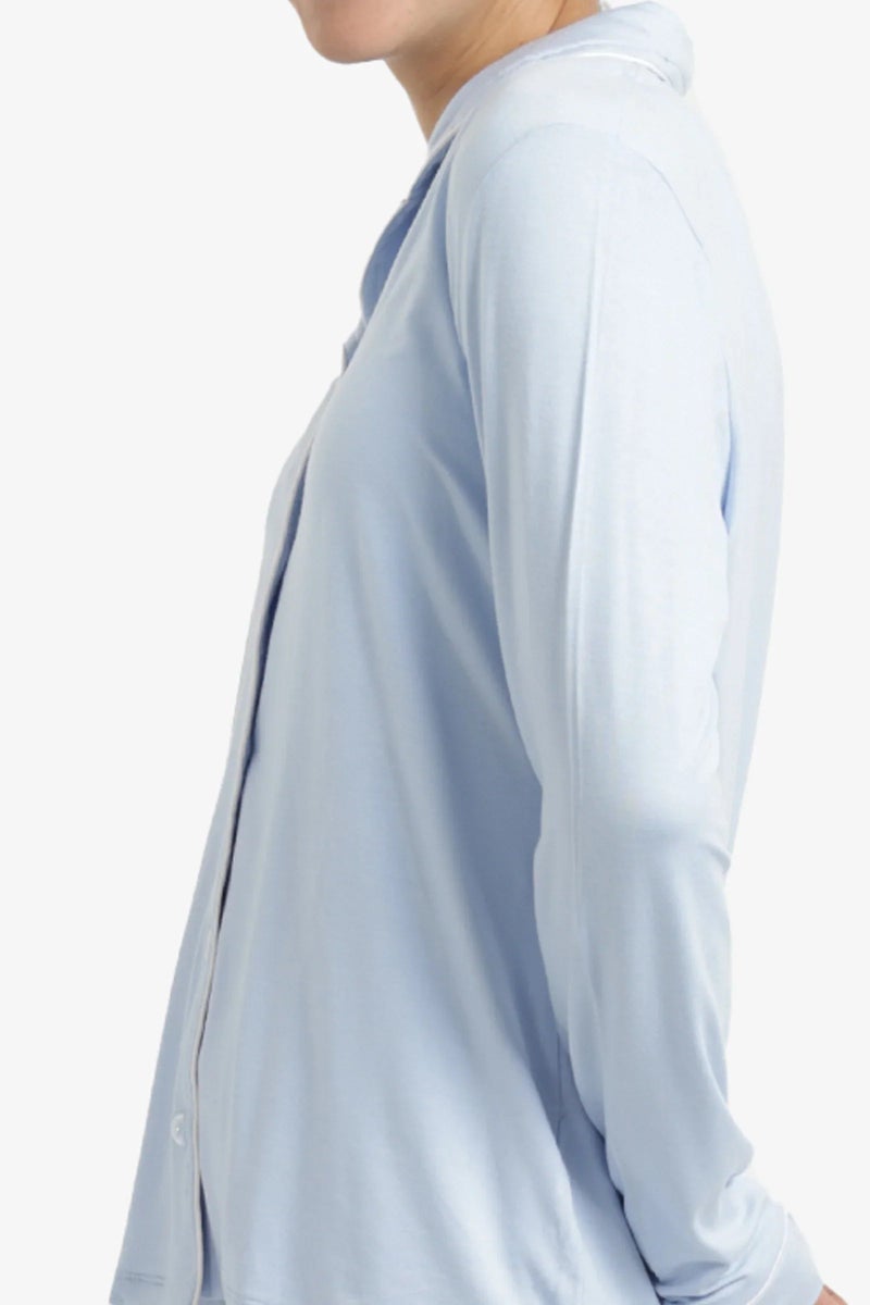 Carina Classic Piped Viscose Pyjama Set - Image 4